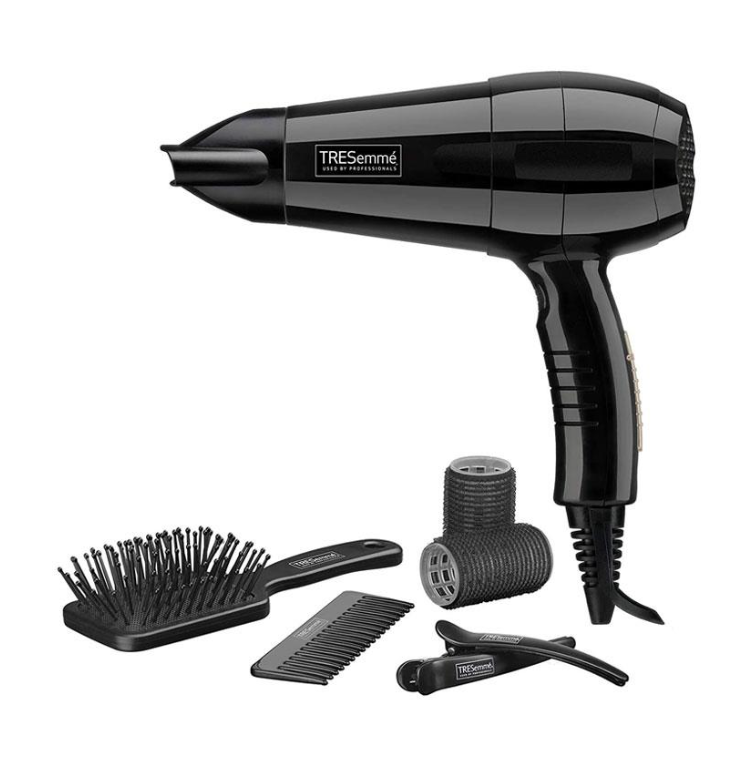 Tresemme Hair Dryer Smooth & Shine 2000W Salon Blow Dry & Style with Attachments
