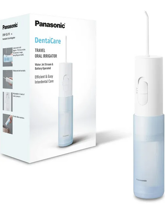 Panasonic Cordless Water Flosser Compact & Portable Travel Irrigator EW-DJ11