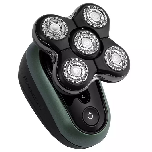 Remington RX7 Ultimate Series Head Shaver – XR1600 5 Flexing Heads, Turbo, USB