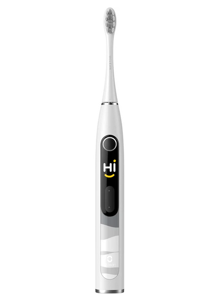 Oclean Smart Sonic Electric Toothbush 5 Modes Colour Display - X10 Pearly Grey